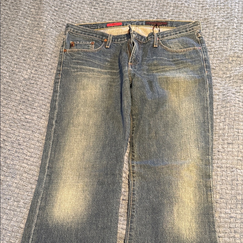 Ag Adriano Goldschmied Women's Boot Cut Faded Blue Jeans